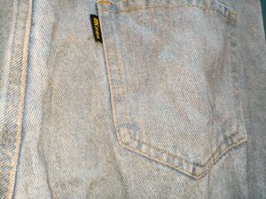 Light Wash Cargo Jeans
