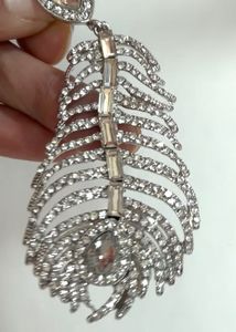 Exquisite Feather Drop Earrings