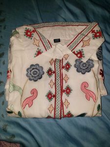 Embroidered co ord Set