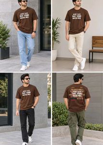 Brown t-shirt with tag