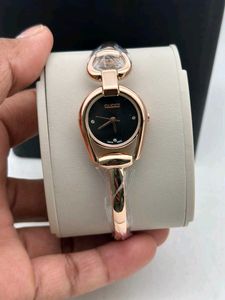 Gucci Women's Bangle Watch Green Dial