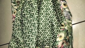 Green Colour Beautiful Suit With Dupatta