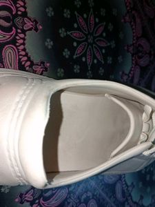 White Platform Sneakers