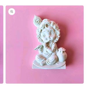 Cute Krishna Idol Statue unpainted