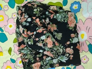 Boho Floral Peplum Top