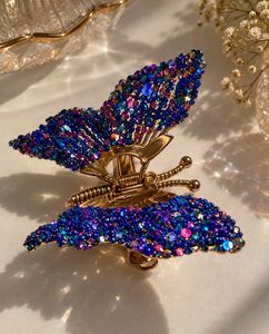 Sparkling Butterfly Hair Clip
