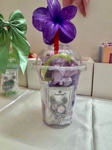 Cute Bow Gift Cups with Jewelry Sets
