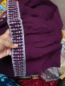 New plazo set party wear heavy dupatta