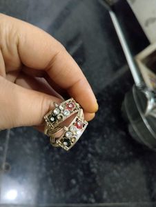 Boho Gemstone Toe Rings
