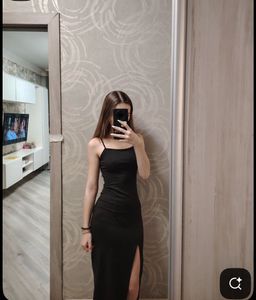 Urbanic Elegant Black Maxi Dress