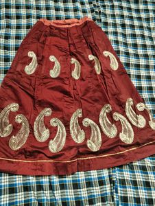 Vintage Paisley Skirt
