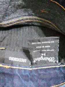 Navy Blue Jeans For Men's