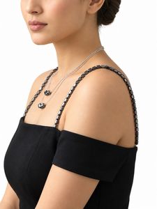 Black Designer Bra Strap Lingeri Accessories