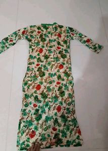 Floral Print Kurta