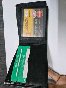 Classic Black Leather Wallet
