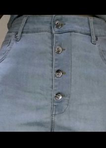 Ripped Light Wash Jeans