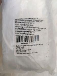 Rain Coat (New &amp; unused)