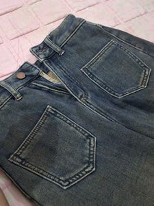 Vintage Wash Denim Jeans