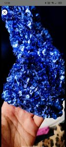 Sparkly Blue Sequin Cami Top