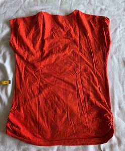 Vibrant Orange Women's Top