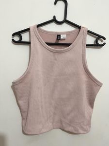 Ribbed Crop Tank Top