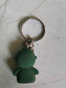Cute Green Character Keychain
