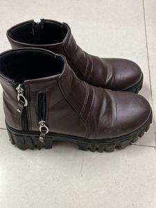 Stylish Brown Ankle Boots