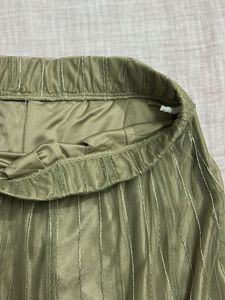 Elegant Olive Green Skirt