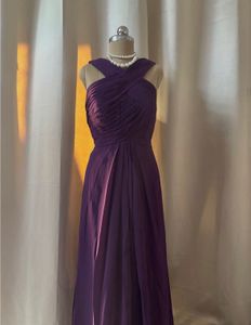 Elegant Purple Gown