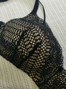 casique Black Lace Bra