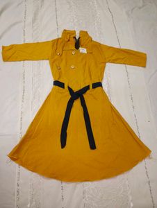 Girls Yellow Dress