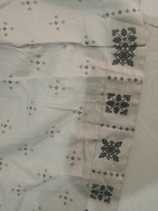 Chic Black &amp; White Kurta Set