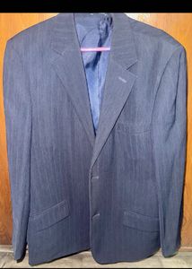 Blackberry Men's Striped Blazer
