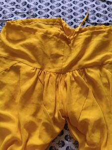 Yellow suit