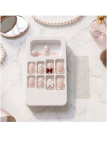 Cute Bow Design Press-On Nails