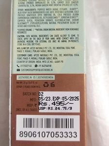 Just Herbs Under Eye Gel