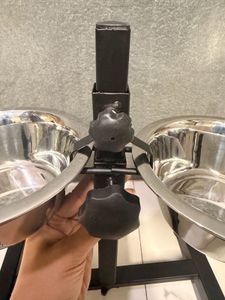 Adjustable Dog/Cat Food &amp; Water Bowls