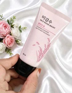 pack of 4 The Face Shop Rice Water Bright Foaming