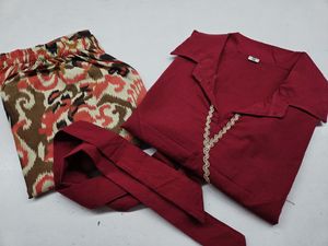 Maroon Co-ord Set