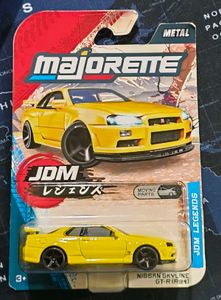Majorette Nissan Skyline GT-R (R34) Diecast Car
