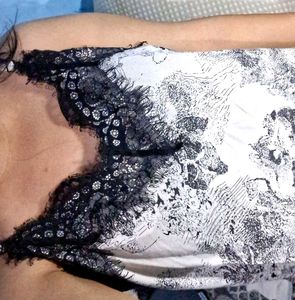 Stylish Lace Trim Camisole Top