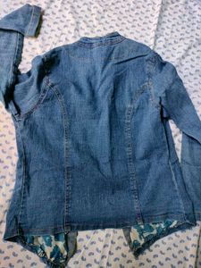 Denim Corset Style Jacket