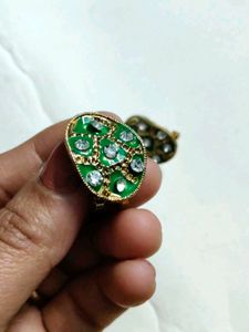 Vintage Green Earrings