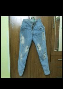 Combo Cargo And High Waist Jeans