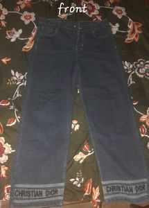 NAVY BLUE WIDE LEG JEANS 💙