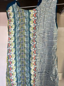 Colorful Sleeveless Dress
