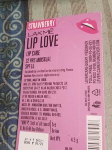 Strawberry Lip Care