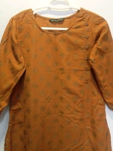 Stylish Brown Printed Kurta