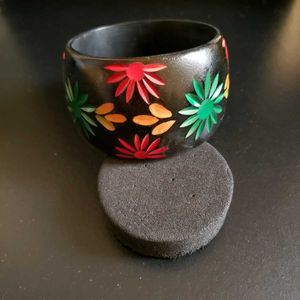Wooden Bangles Combo Of 2