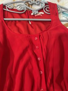 Red Party Wear Dress